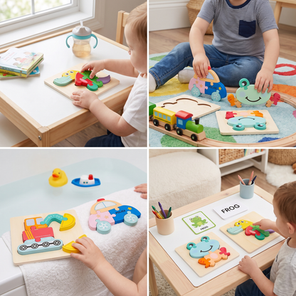 Animal and Vehicle Children's Puzzle