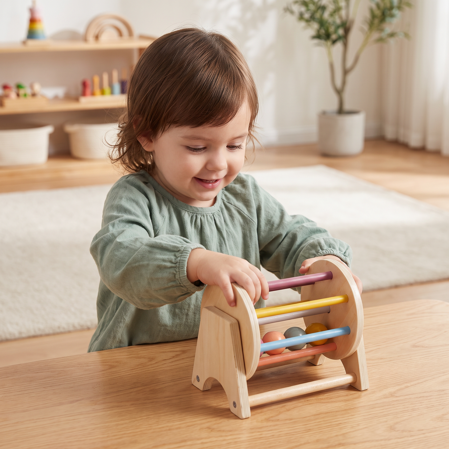 Montessori Play Wooden Box