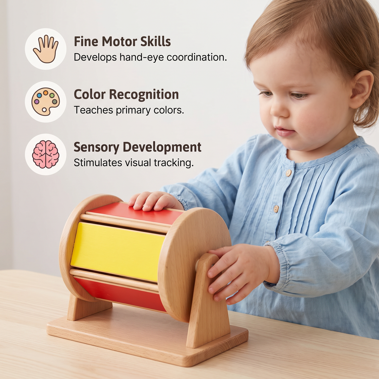 Montessori Play Wooden Box