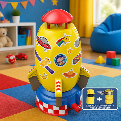 Rocket-shaped Water Sprinkler Toys for Children