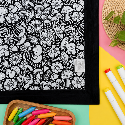 DIY Colouring Blanket for the whole family