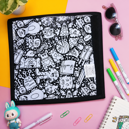 DIY Colouring Blanket for the whole family