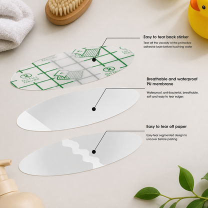 Waterproof ear protection film for children