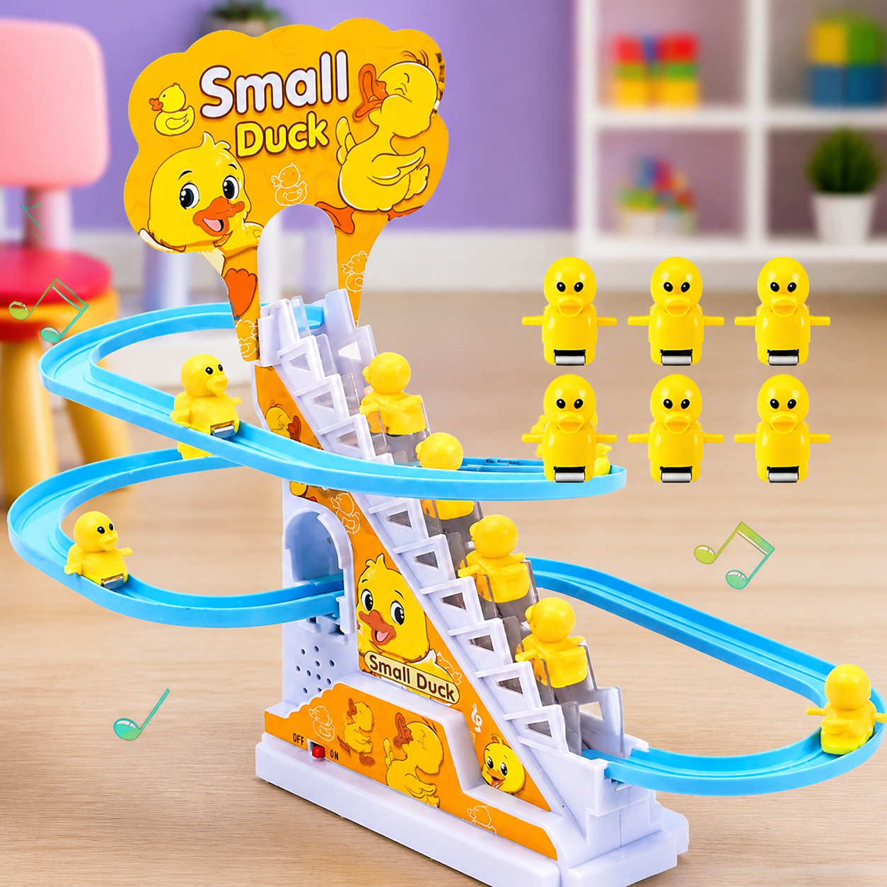 Duck Slide Roller Coaster Fun