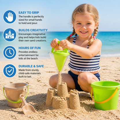 Kids Beach Sand Funnel Toy