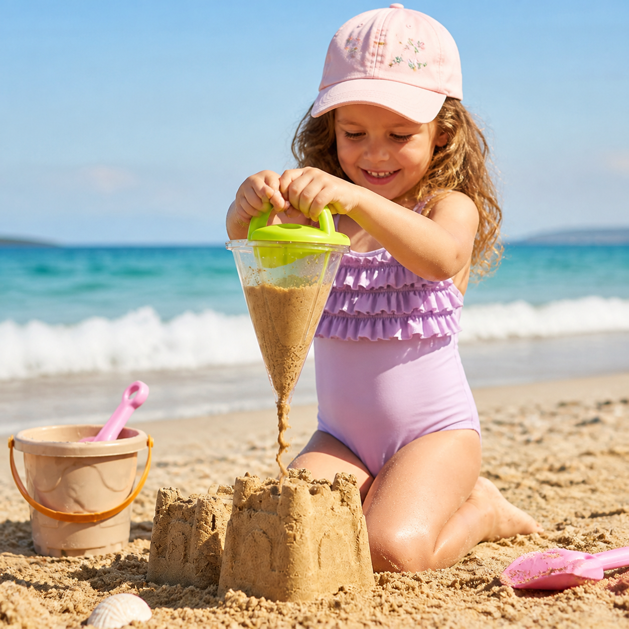 Kids Beach Sand Funnel Toy