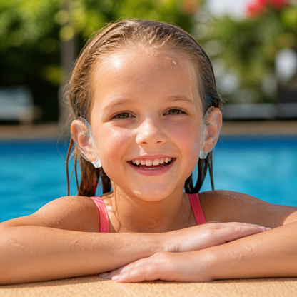 Waterproof ear protection film for children