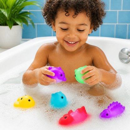 Ligth Up Dinosaur Bath Toy