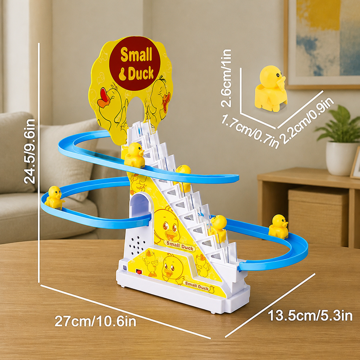 Duck Slide Roller Coaster Fun