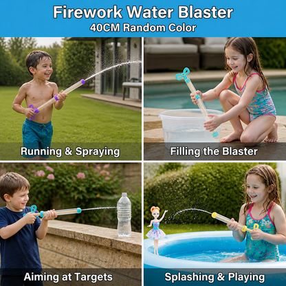 Kids Water Spray Blaster – Handheld Pull Spray Toy for Outdoor Fun