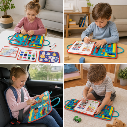 3-piece Montessori Play & Discovery Set for Independent Learning