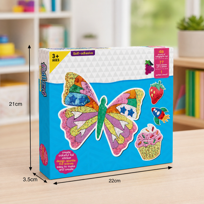 Foil Art Craft Kit for Kids – Mess-Free Creative Fun