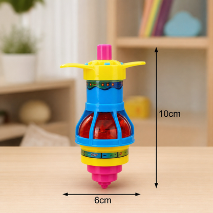 Glow LED Spinning Top – Fun Light-Up Toy for Kids