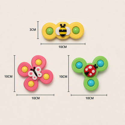 Interactive Bath Spinner Toy | Make Bath Time Fun - Spinning Bath Toy