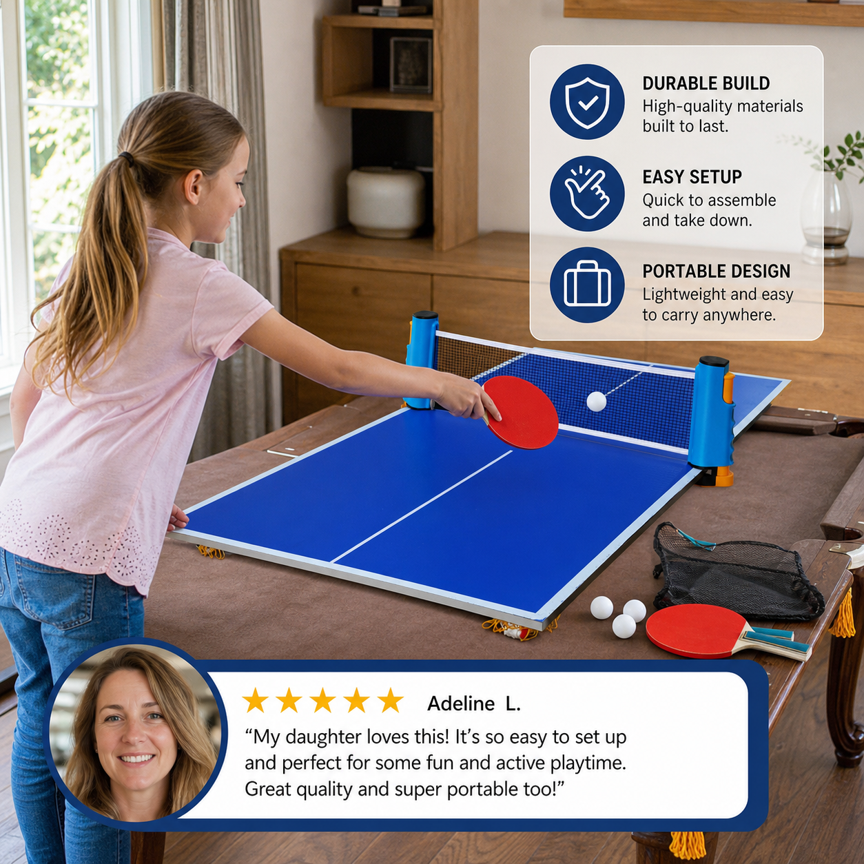 Portable Table Tennis Sets