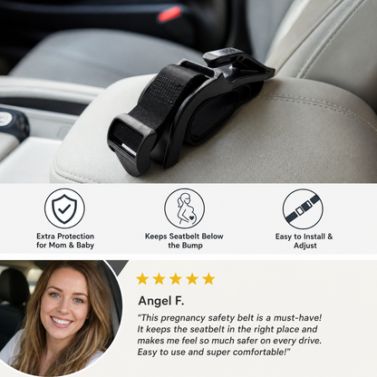 Pregnancy Safety Belt for Protecting the Belly