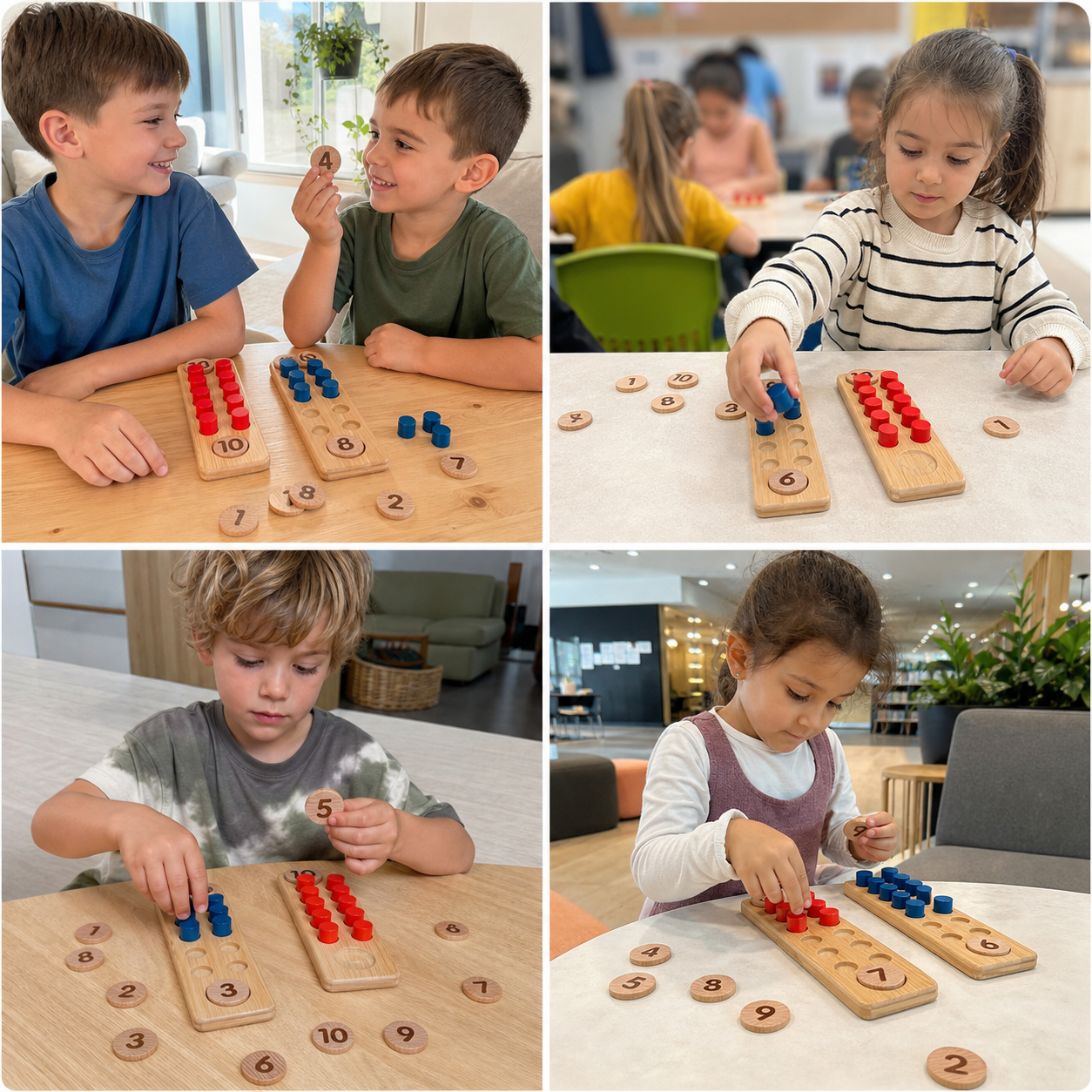 Learning to Count Made Easy - Wooden Toy