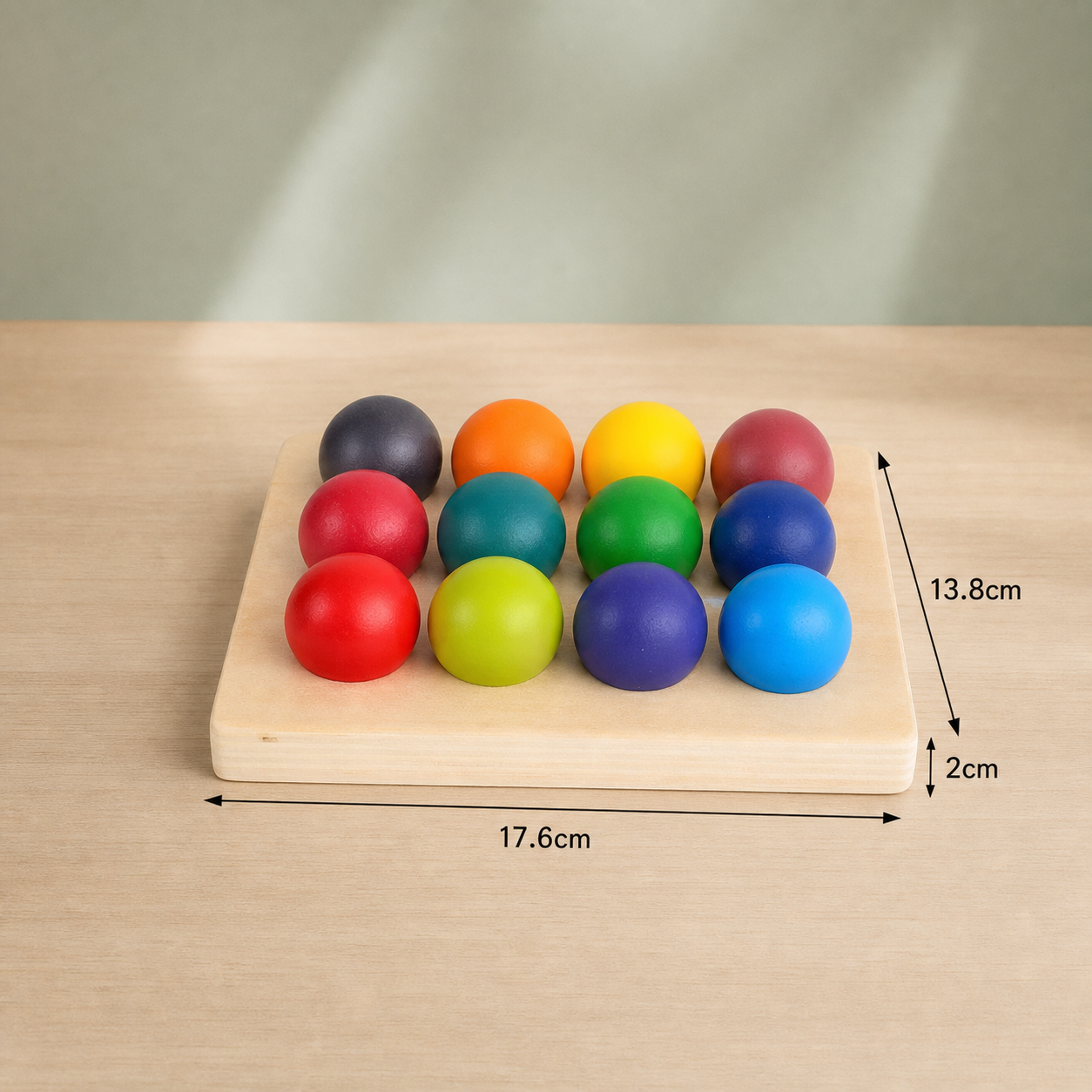Montessori Rainbow Sorting Games