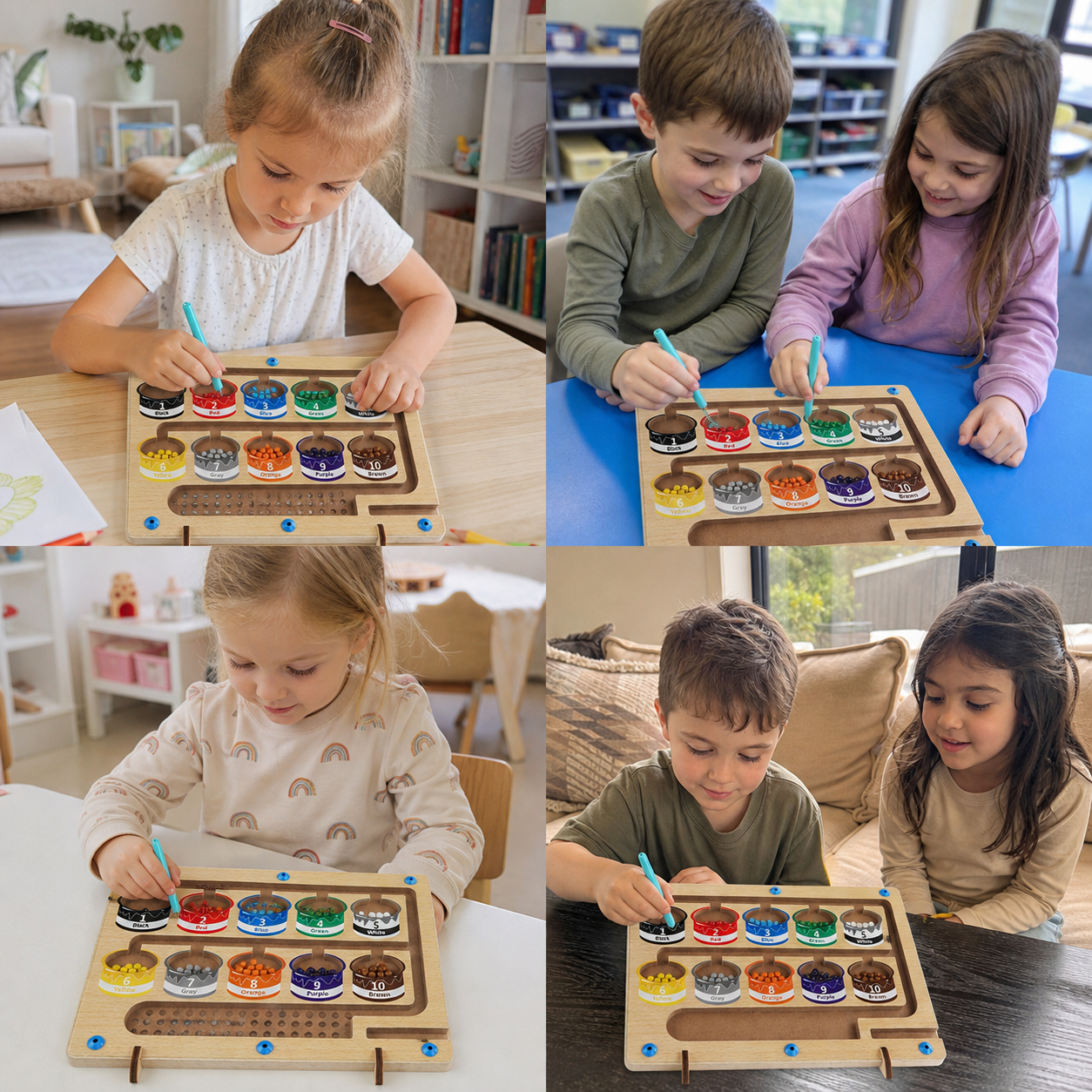 WonderMaze - Montessori Magnetic Labyrinth Toy