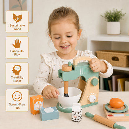 Wooden Chef Toy Kitchen Set