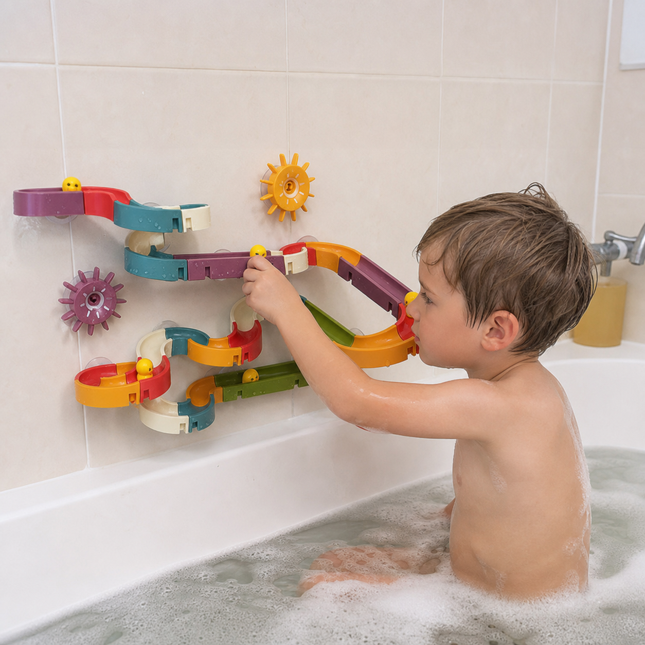 Sliding Ducks -  Kids Bathing Toy