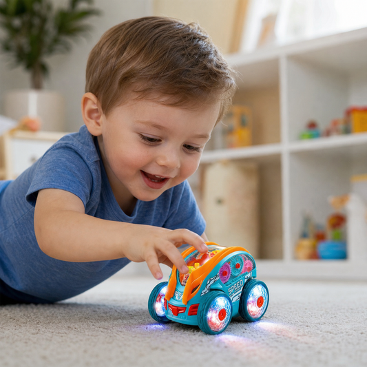Light-up Tumble Toy Car