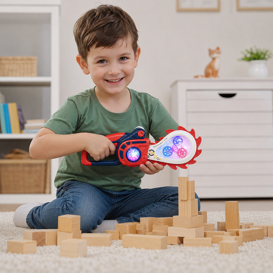Luminous Musical Chainsaw Toy for Children