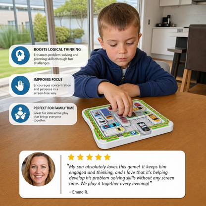 Logical Thinking Exercise Parking Maze Game Toy