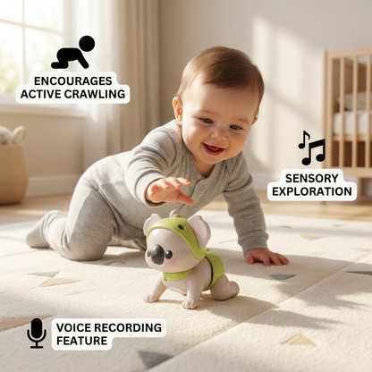 Interactive Crawling Baby Toy with Music & Voice Recording