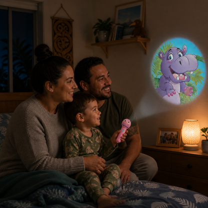 Kids’ Bedtime Story Projection Flashlight