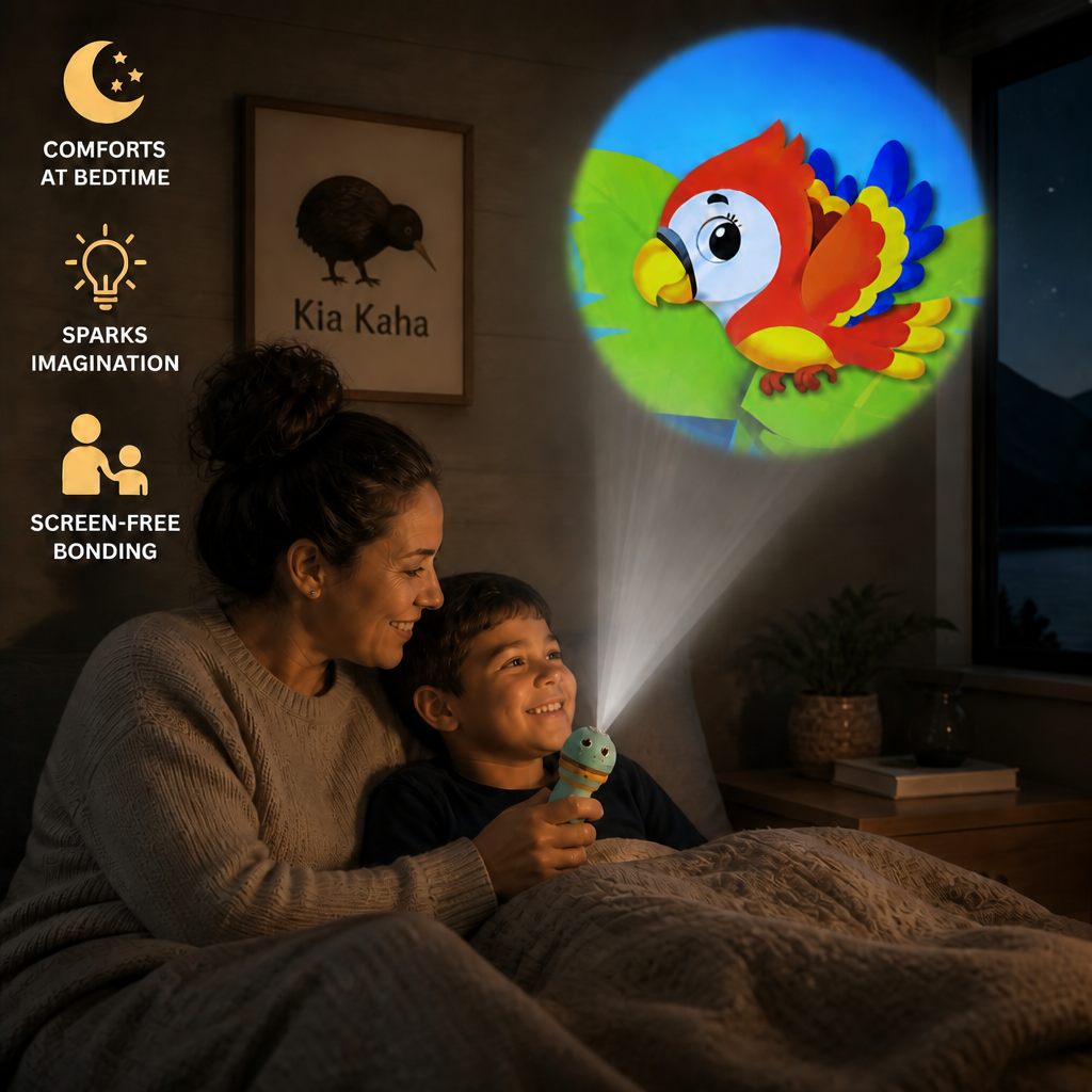 Kids’ Bedtime Story Projection Flashlight
