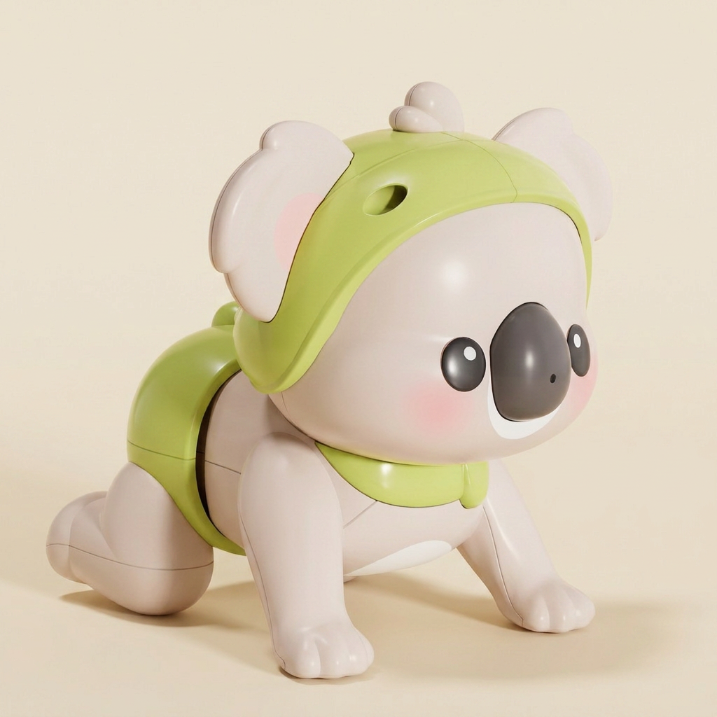 Interactive Crawling Baby Toy with Music & Voice Recording