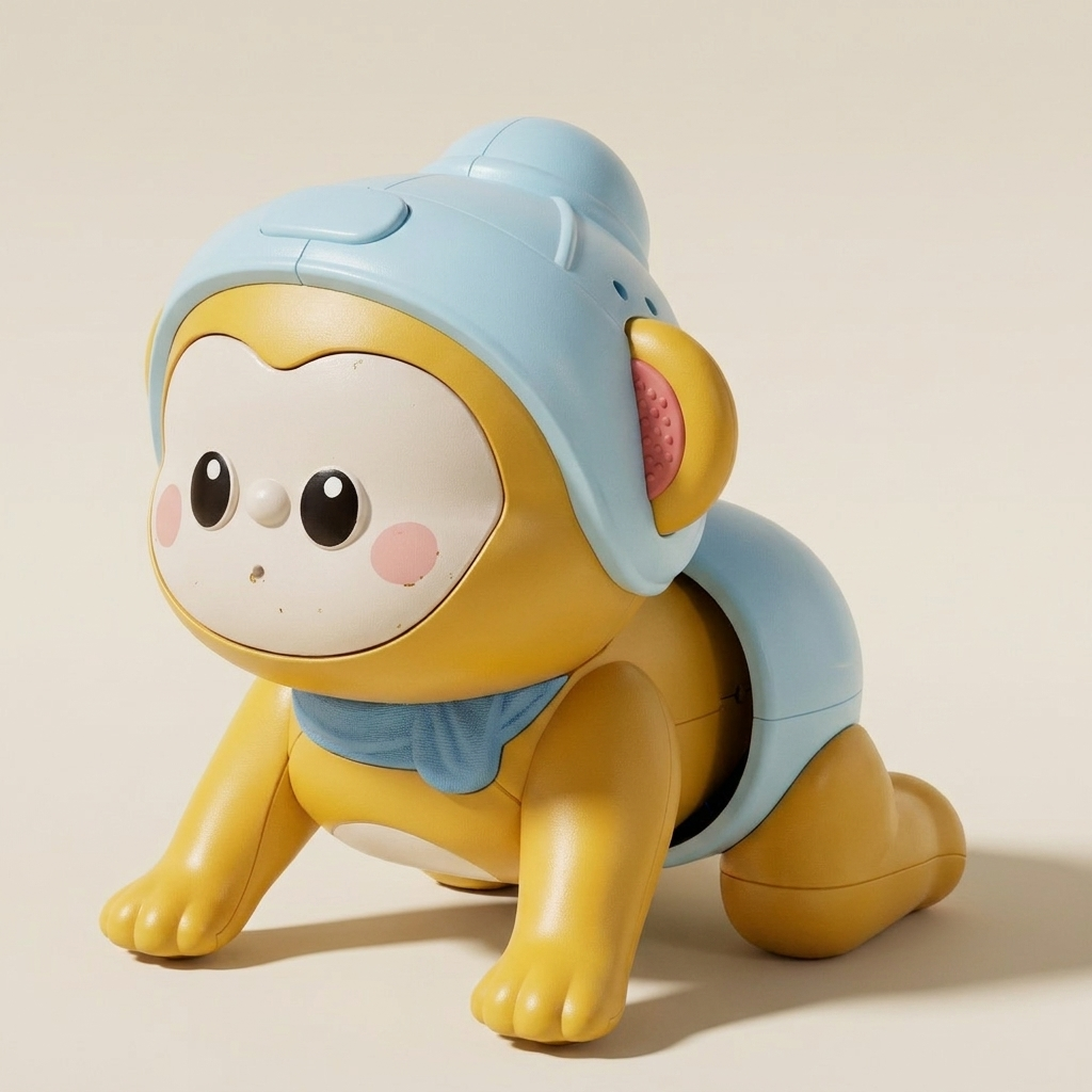 Interactive Crawling Baby Toy with Music & Voice Recording