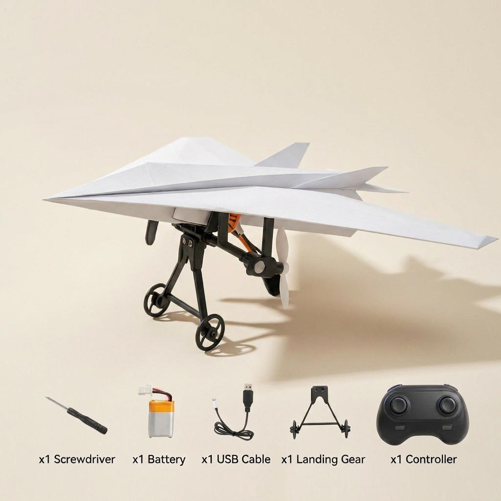 DIY Remote Control Paper Airplane Kit