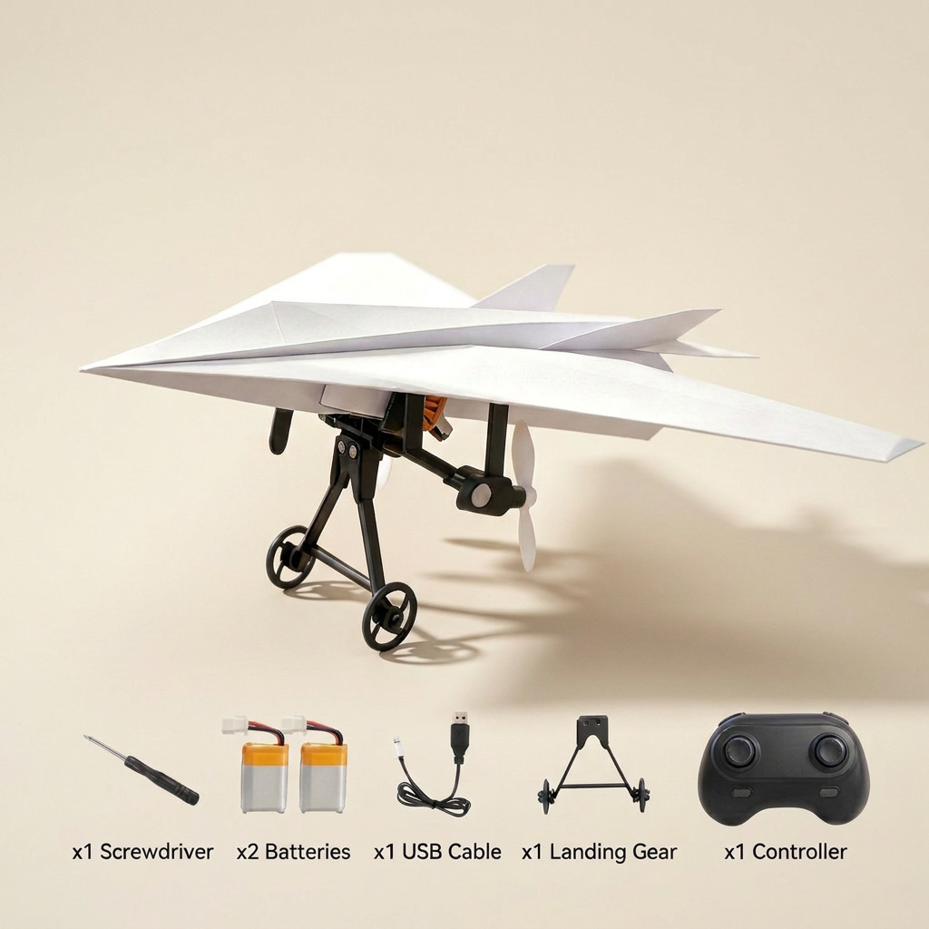 DIY Remote Control Paper Airplane Kit