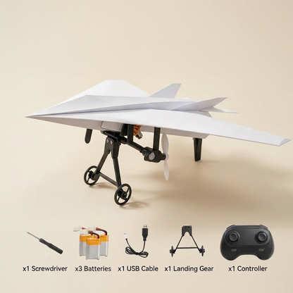 DIY Remote Control Paper Airplane Kit