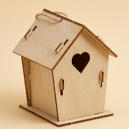 Colorful DIY Wooden Birdhouse Kit for Kids – Paint & Craft Set