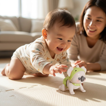 Interactive Crawling Baby Toy with Music & Voice Recording