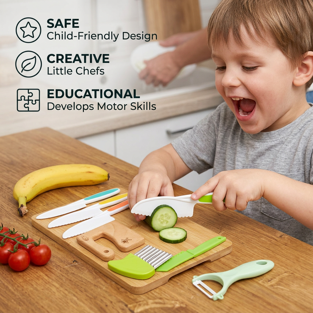 Safe Kitchen Set - For Little Chefs