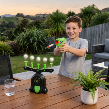 Floating balls - target shooting toy