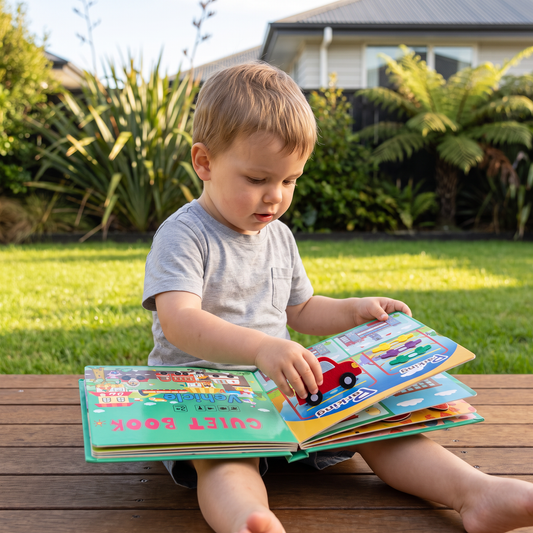 Interactive Learning Cloth Book