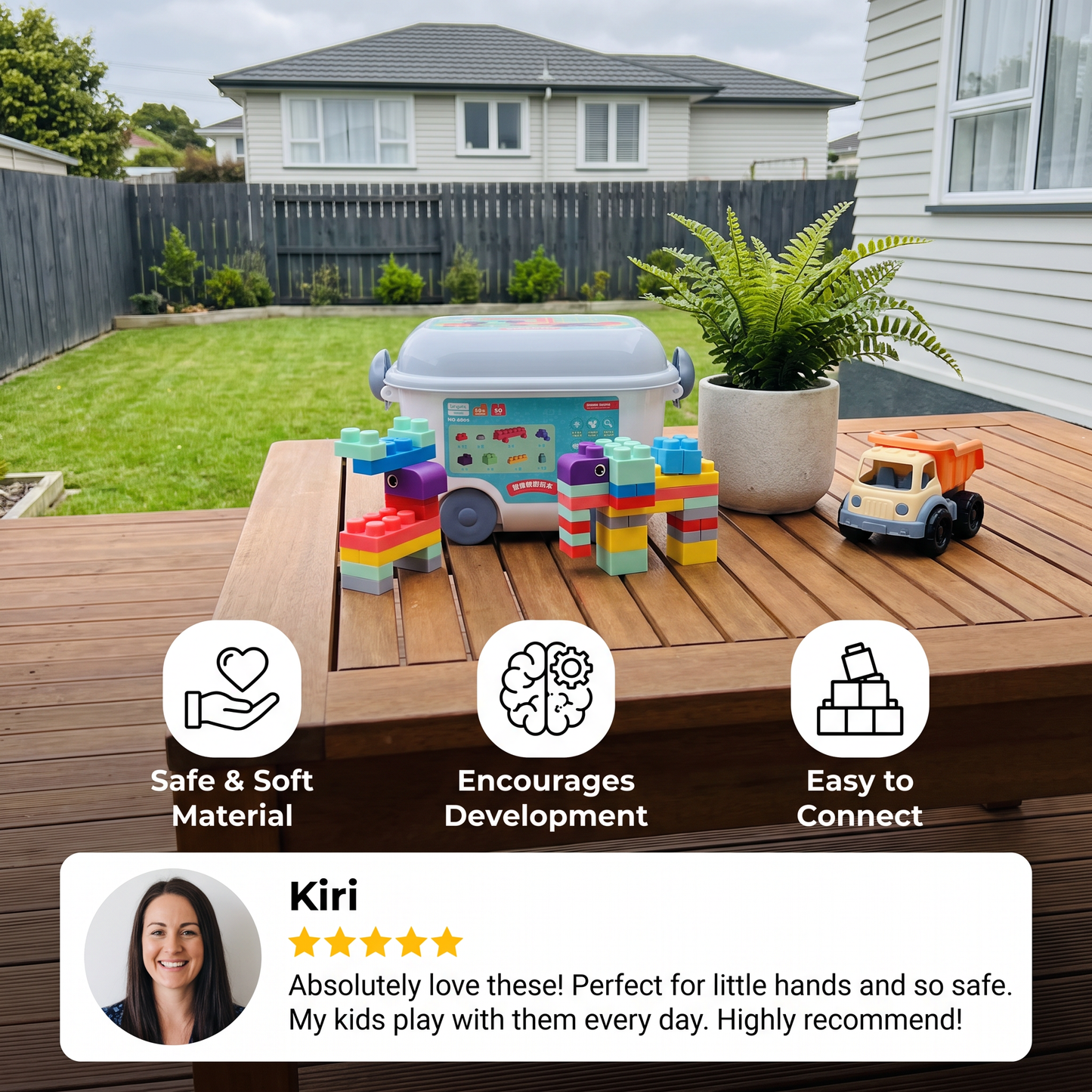 SoftFlex Blocks | Safe Building Fun for Little Hands