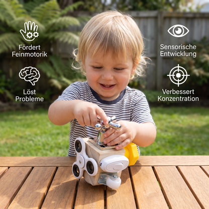 WoodenJoy | Activity Cube for Motor Skills