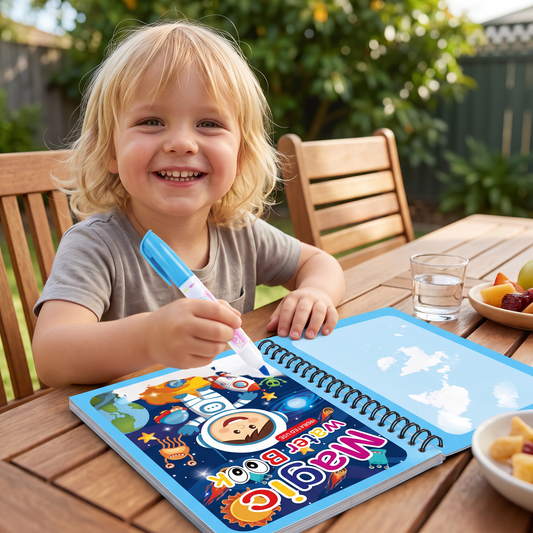 Magic Water Drawing Book