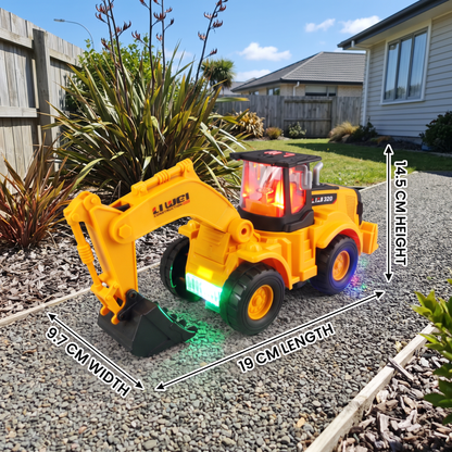 Dancing Music Excavator Toy
