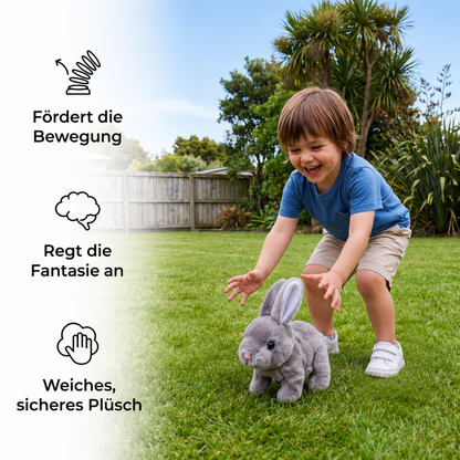 Bouncing Plush Bunny Toy
