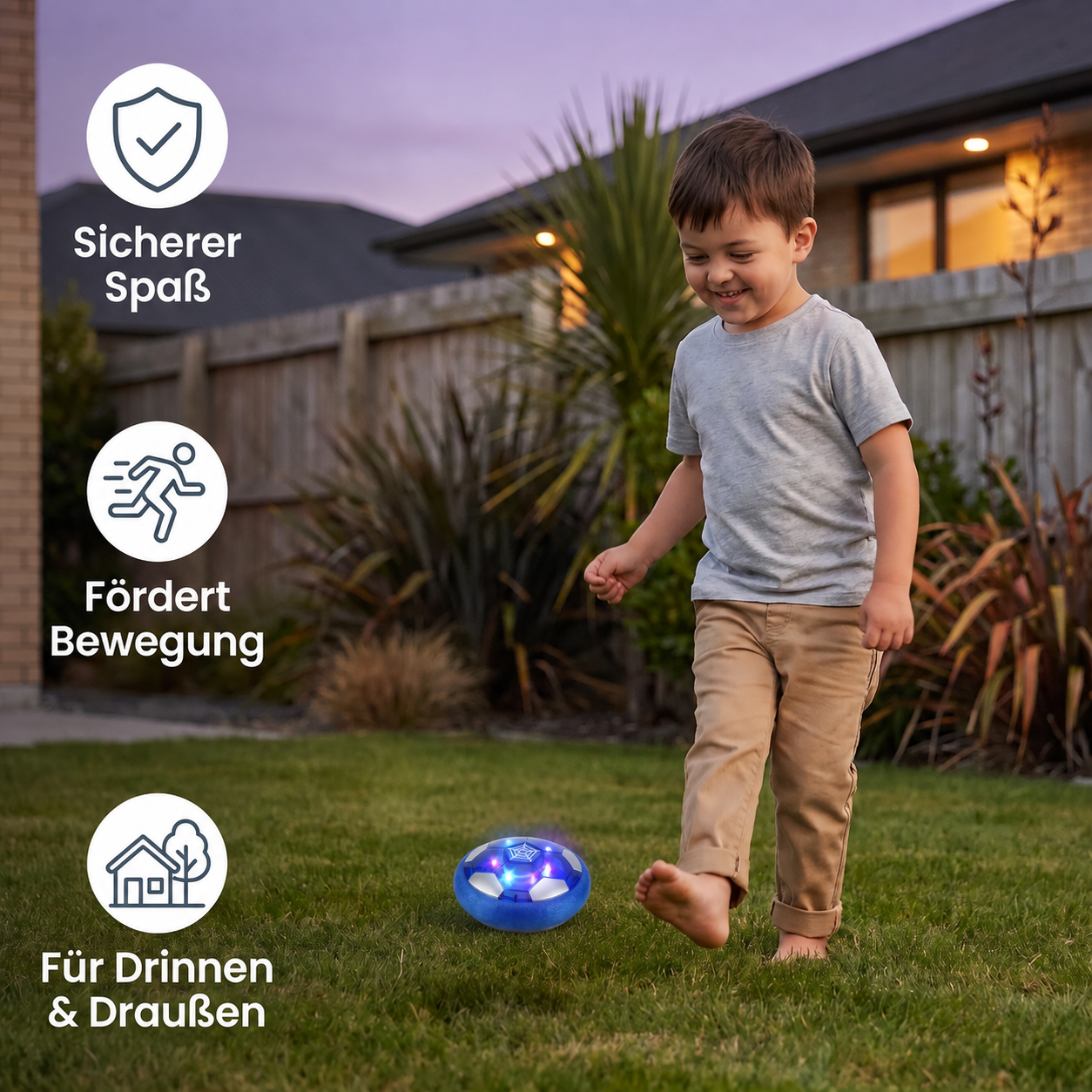 Floating Air-Cushion Ball