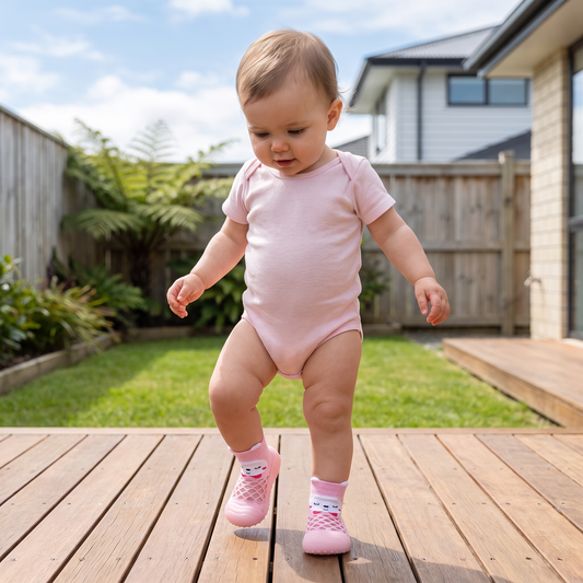 Animal Design Barefoot Socks for Babies
