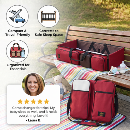 Practical Travel Bag for Babies and Parents