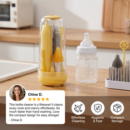 Multifunctional 6-in-1 Bottle Cleaner for Babies